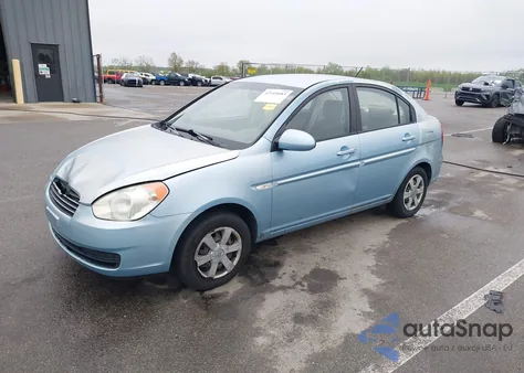 2007 Hyundai Accent Gls из США, поврежденный, VIN KMHCN46C87U149178